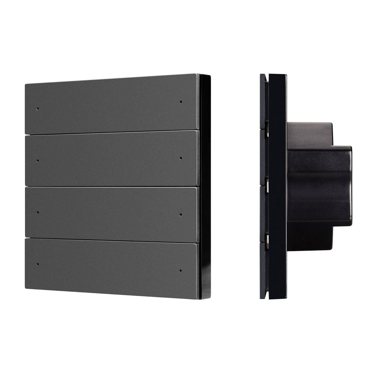 Кнопочная панель Arlight SMART DALI-301-22-8K-D2-IN Black (BUS, Frameless) (IARL, IP20 Пластик) 0609