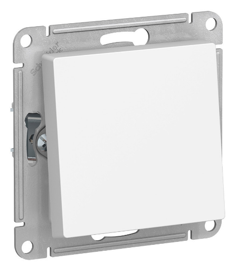 Переключатель IP44 1-клавишный Systeme Electric ATLASDESIGN белый ATN440161
