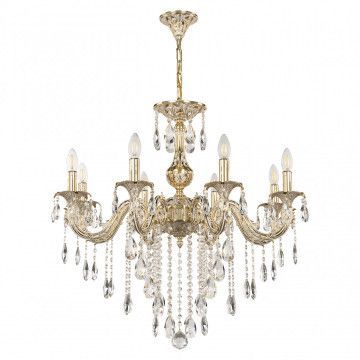Люстра с хрустальными подвесками AL79101/8/250 B GW Bohemia Ivele Crystal