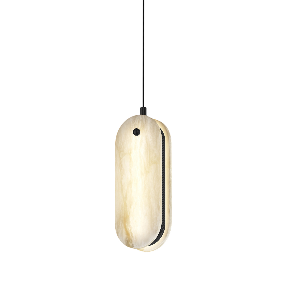 Подвесной светильник MD26030031-1A Matt black / Spanish Alabaster Delight Collection