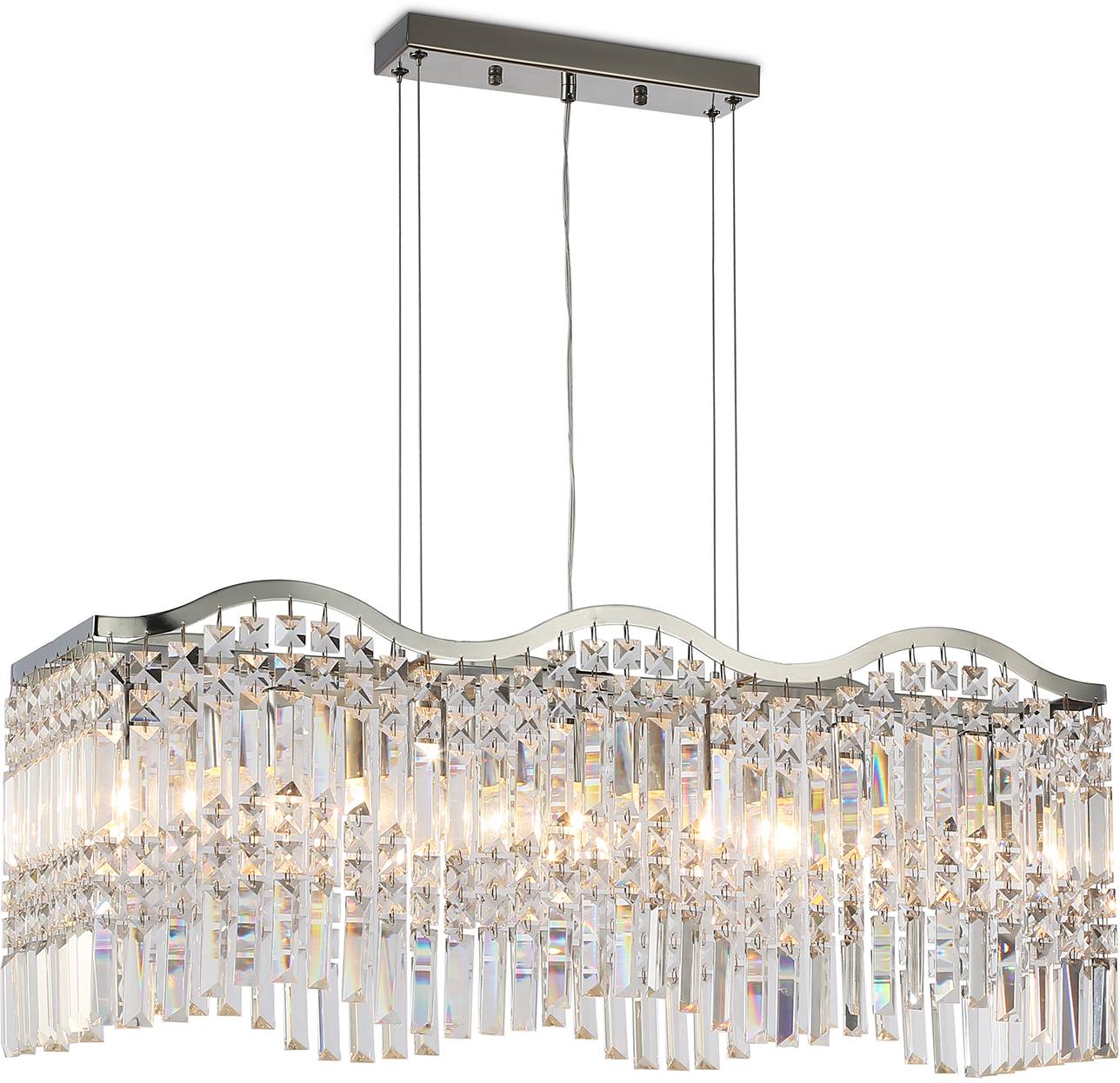 Подвесная люстра с хрусталем Ambrella Light TRADITIONAL TR5456