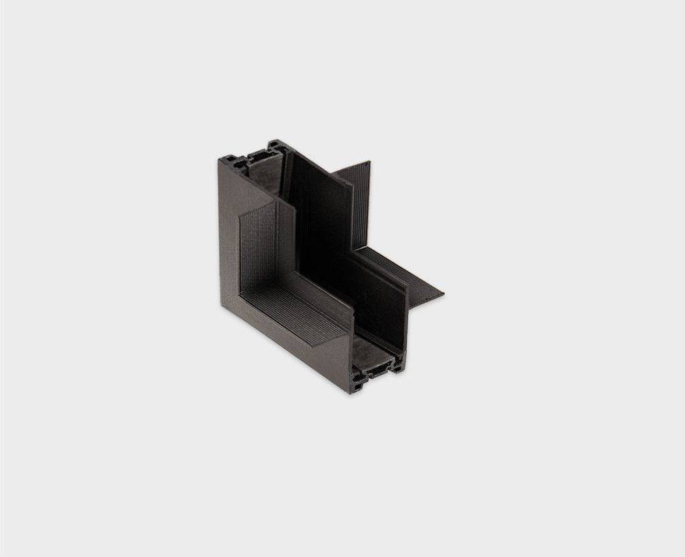 Соединитель вертикальный угловой IT09-9033 black Italline