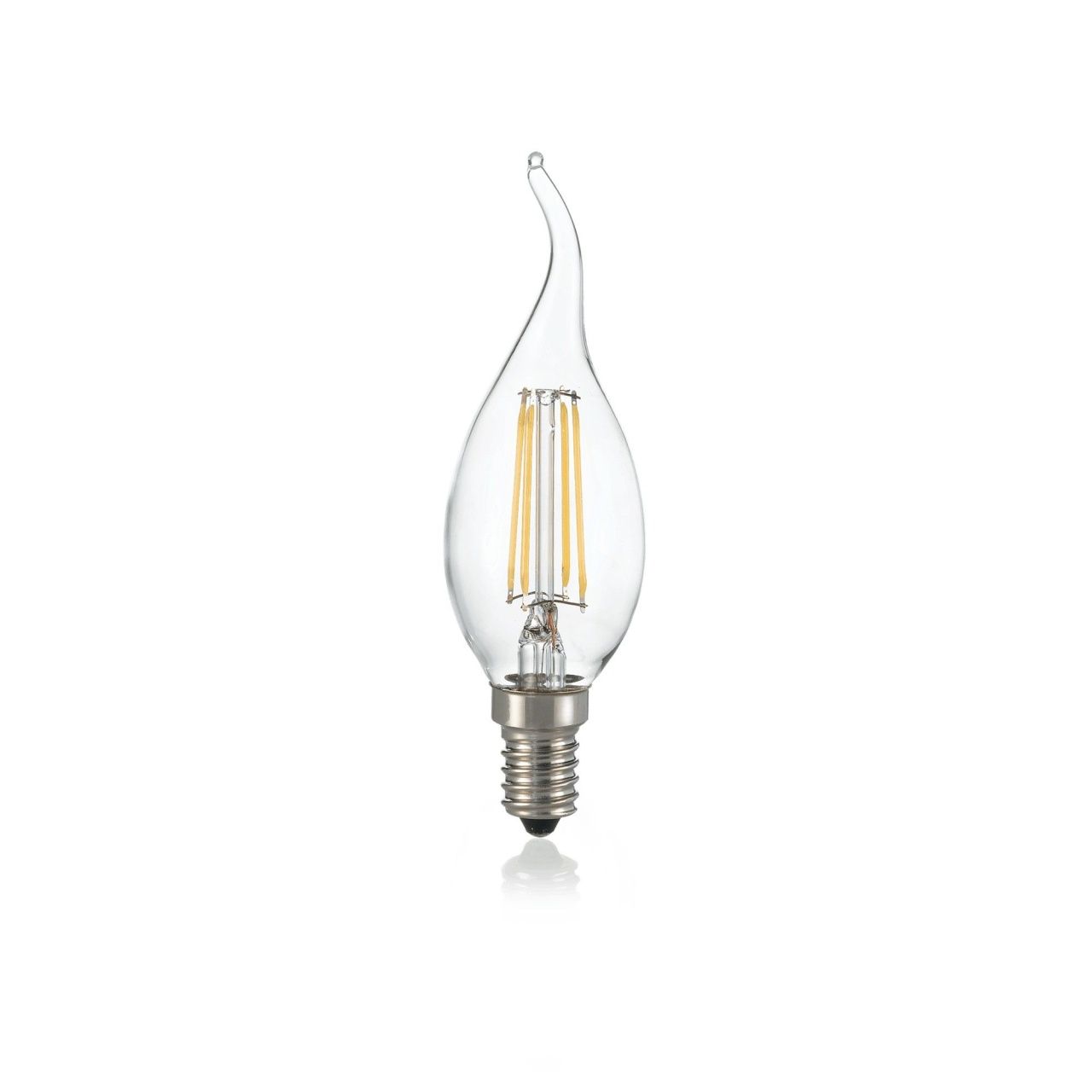 Лампа Ideal Lux E14 04W COLPO VENTO TRASP 3000K 101248