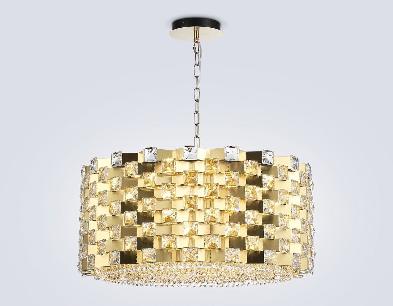 Подвесная люстра с хрусталем Ambrella Light LH41009
