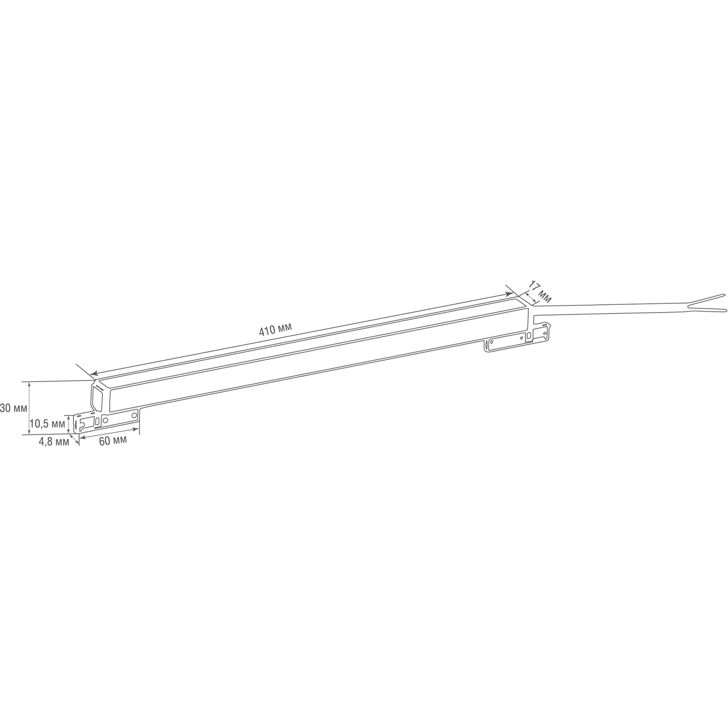 Блок питания Donel DNHF100W24Slim IN