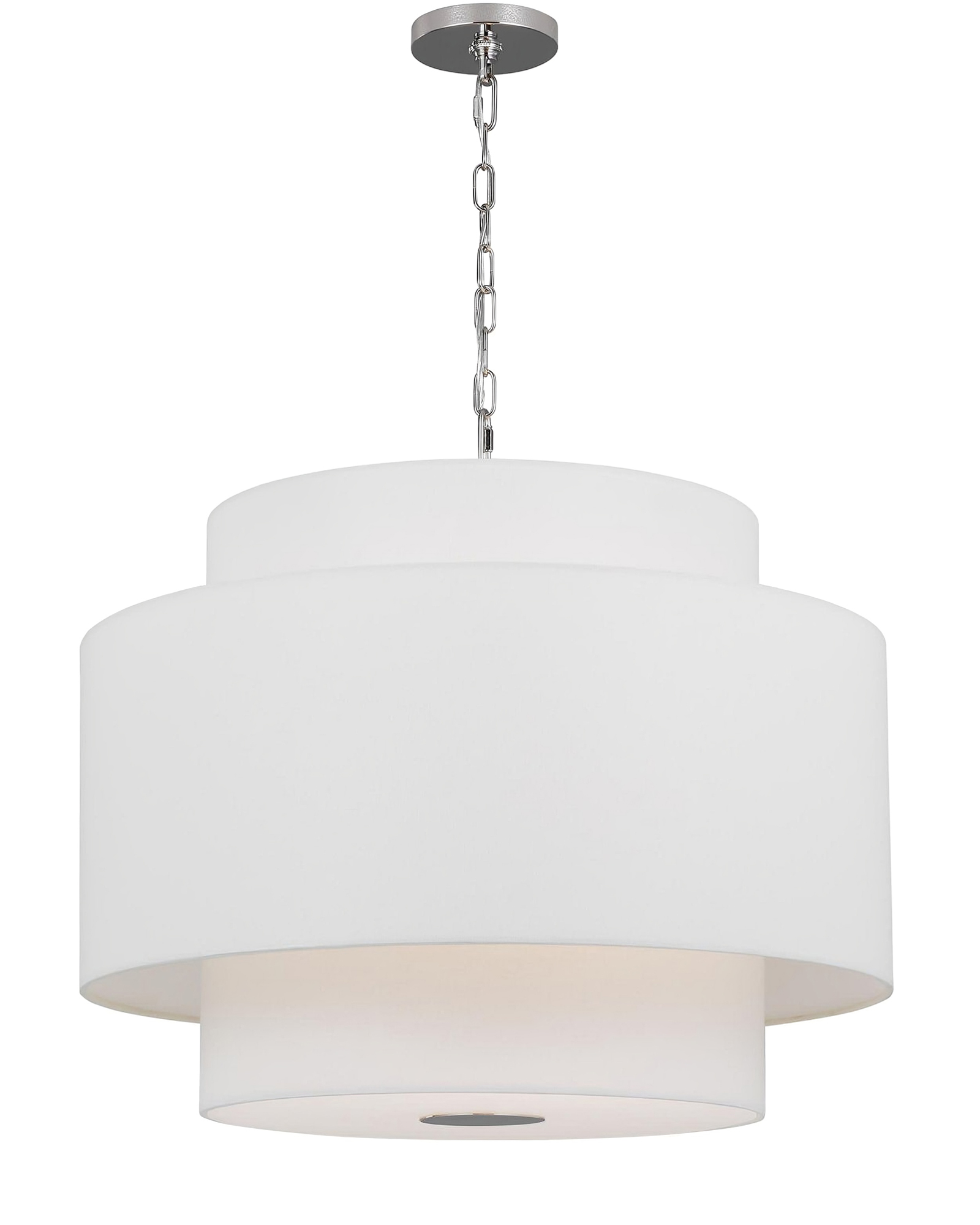 Серебряная люстра "Ларедо" LouvreHome LHLCH330723SWL