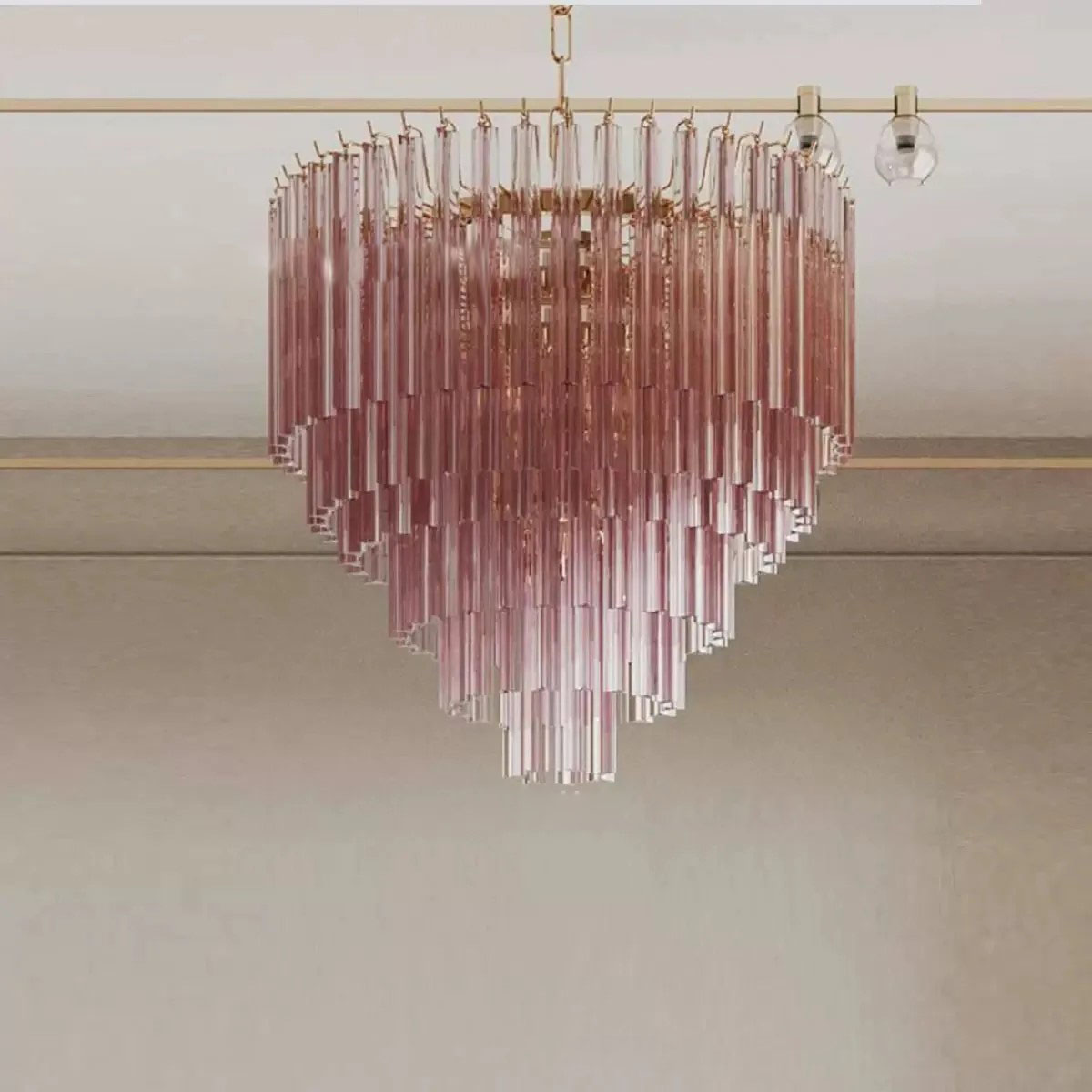Люстра Амазон Хоум Chandelier Nova Pink 100G AMG008467