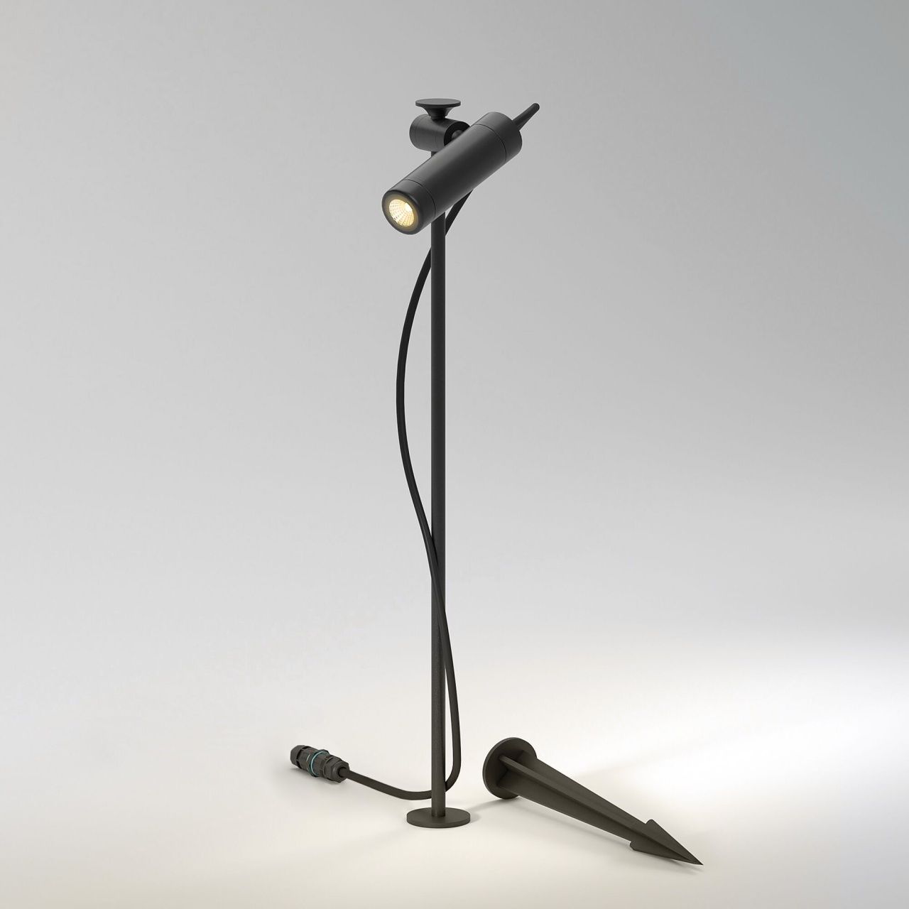 Уличный светильник с регулируемым плафоном Covert 3000K черный IP65 35173/S черный Elektrostandard