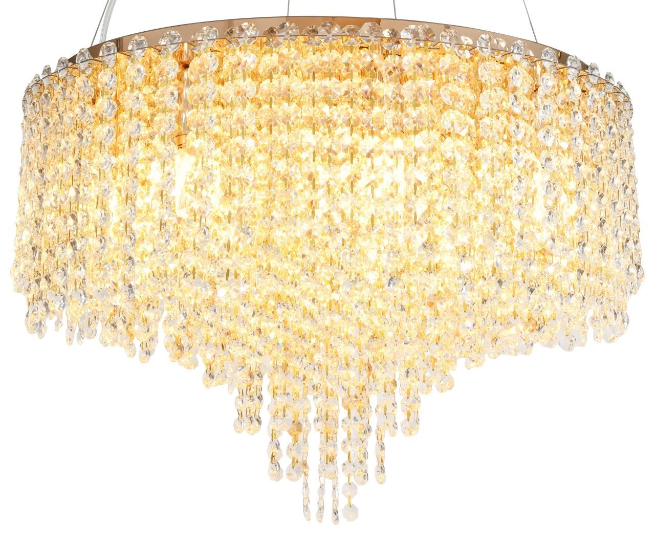 Люстра подвесная Stilfort 2187/03/12P серия Rain of Crystal