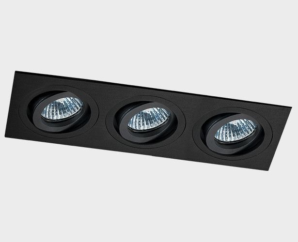 Встраиваемый светильник ITALLINE SAG303-4 black/black