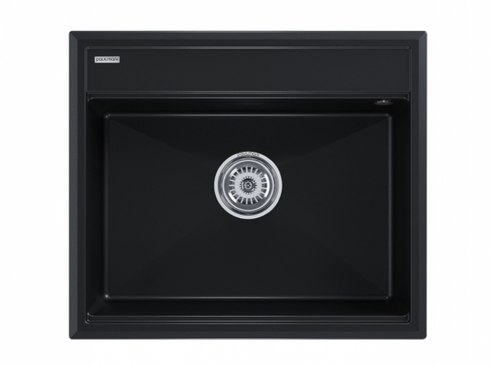 Мойка STEPIA-590, IT-GRANIT, PM115951-BL, черный, 590х510, Paulmark