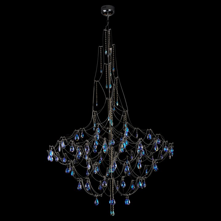 Светильник подвесной iLAMP LOUVRE 999 CHROME