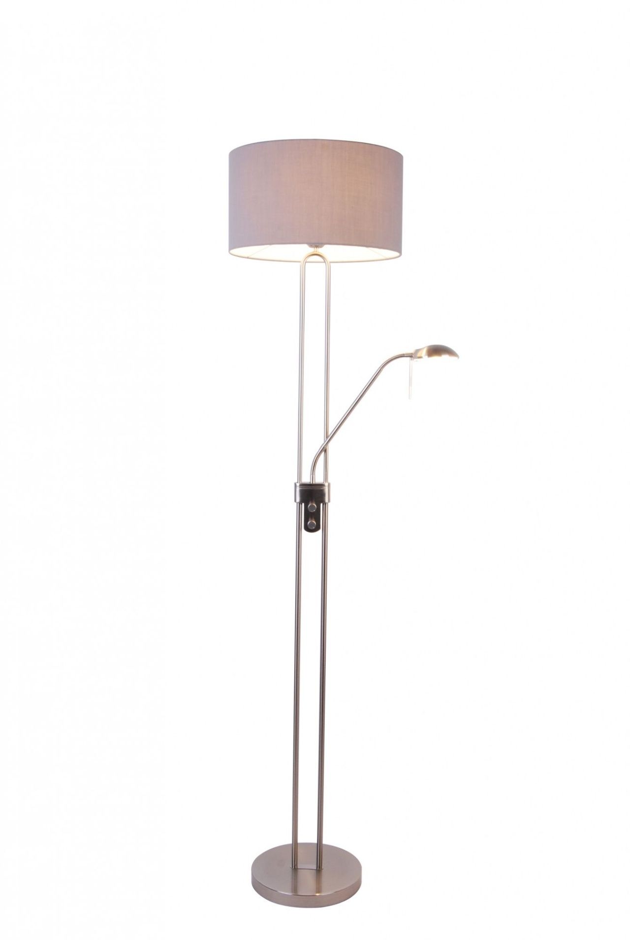 Торшер Zumaline PEDRO SL570-2-SS+GR