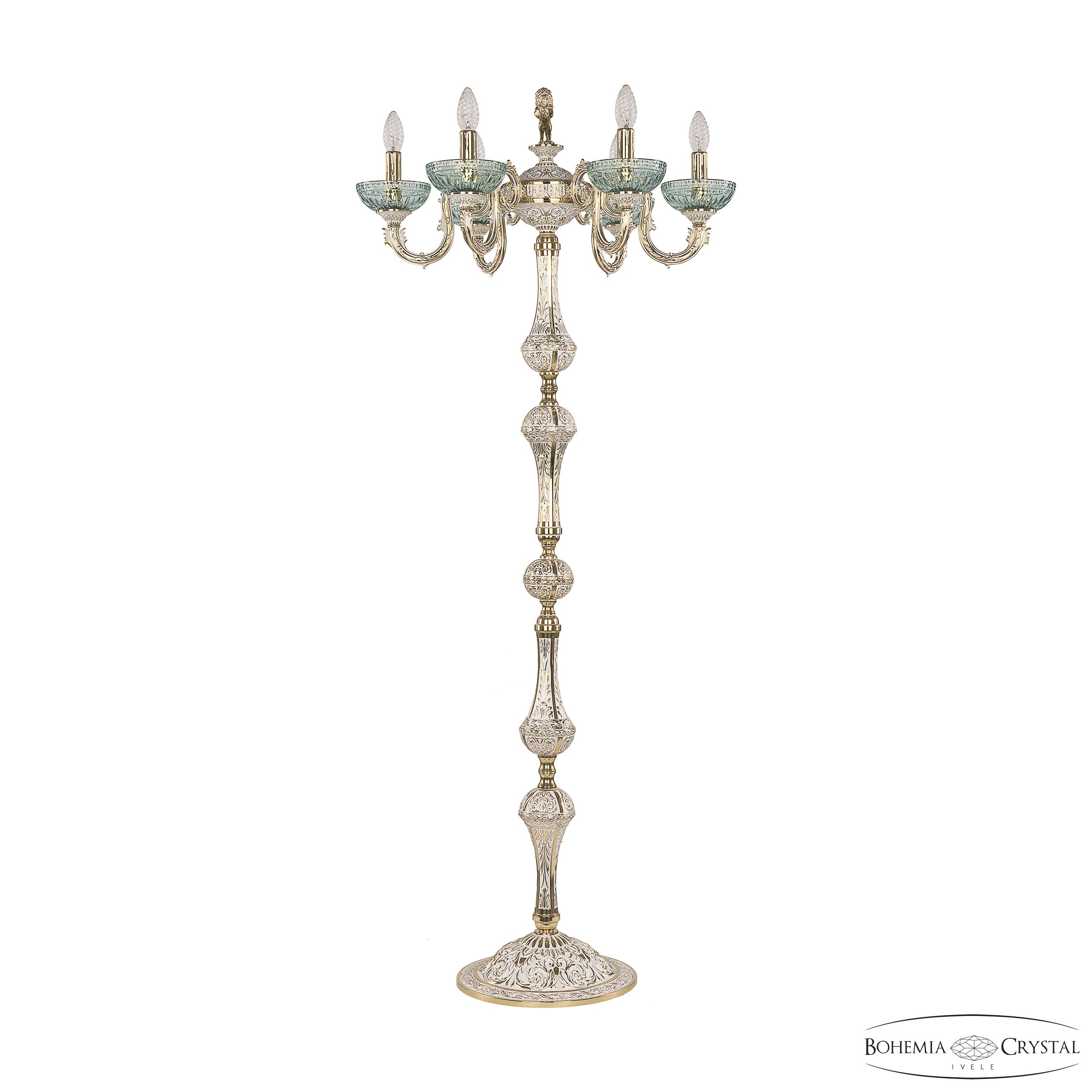 Торшер Bohemia Ivele Crystal 71003T/6/175 GW P Birusa/M-1G FL3M