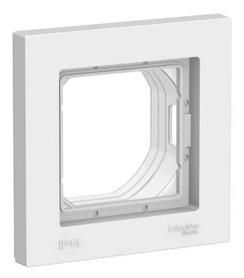 Рамка 1 пост IP44 Systeme Electric ATLASDESIGN белый ATN440101