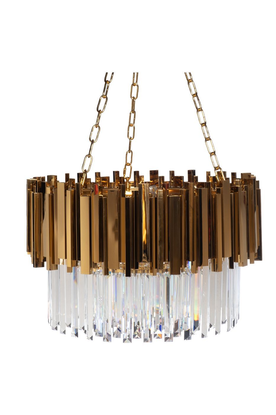 Люстра с кристаллами (золото) Garda Light 62GDM-81008-600