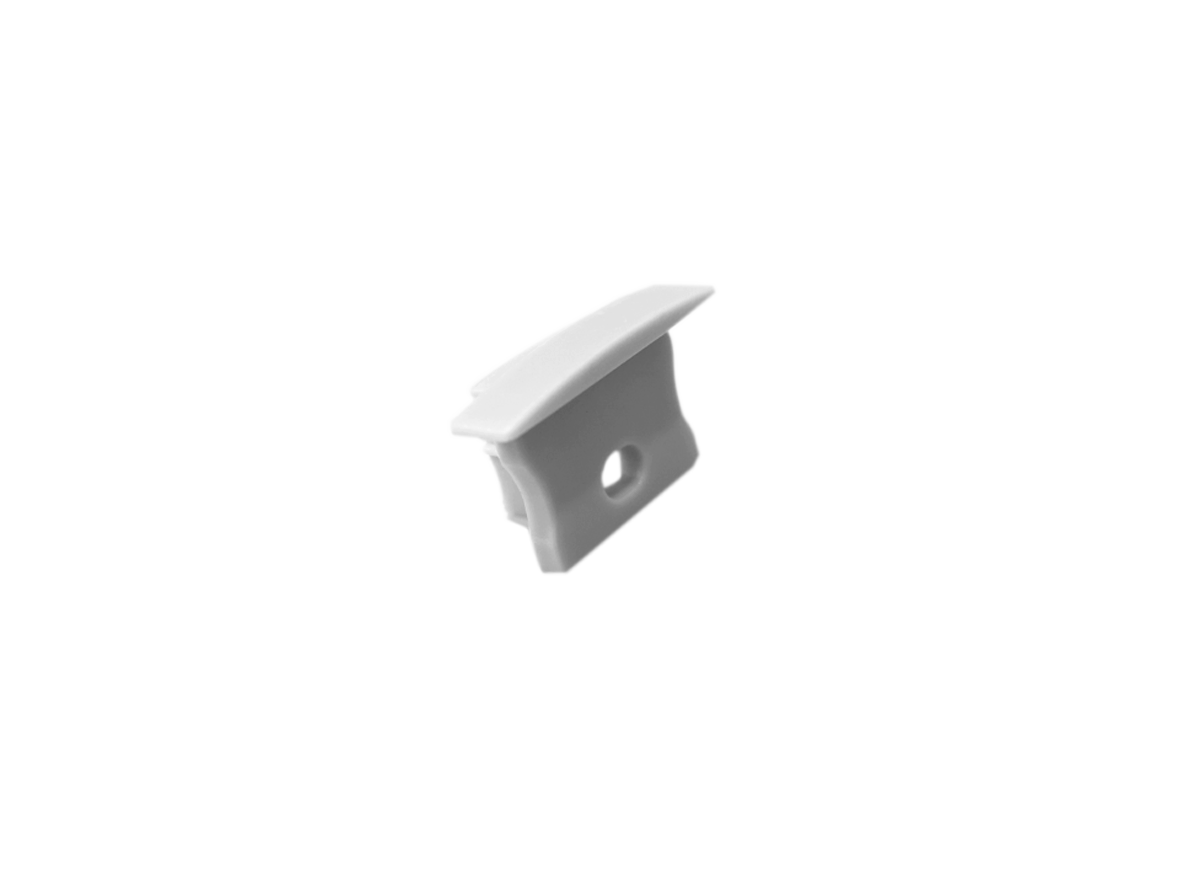 Боковая  заглушка с отверстием  для профиля Donel DNCAP18501G1