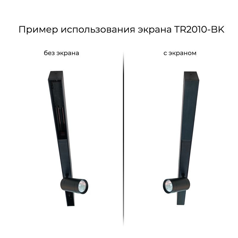 Экран для шинопроводов Denkirs Smart TR2010-BK