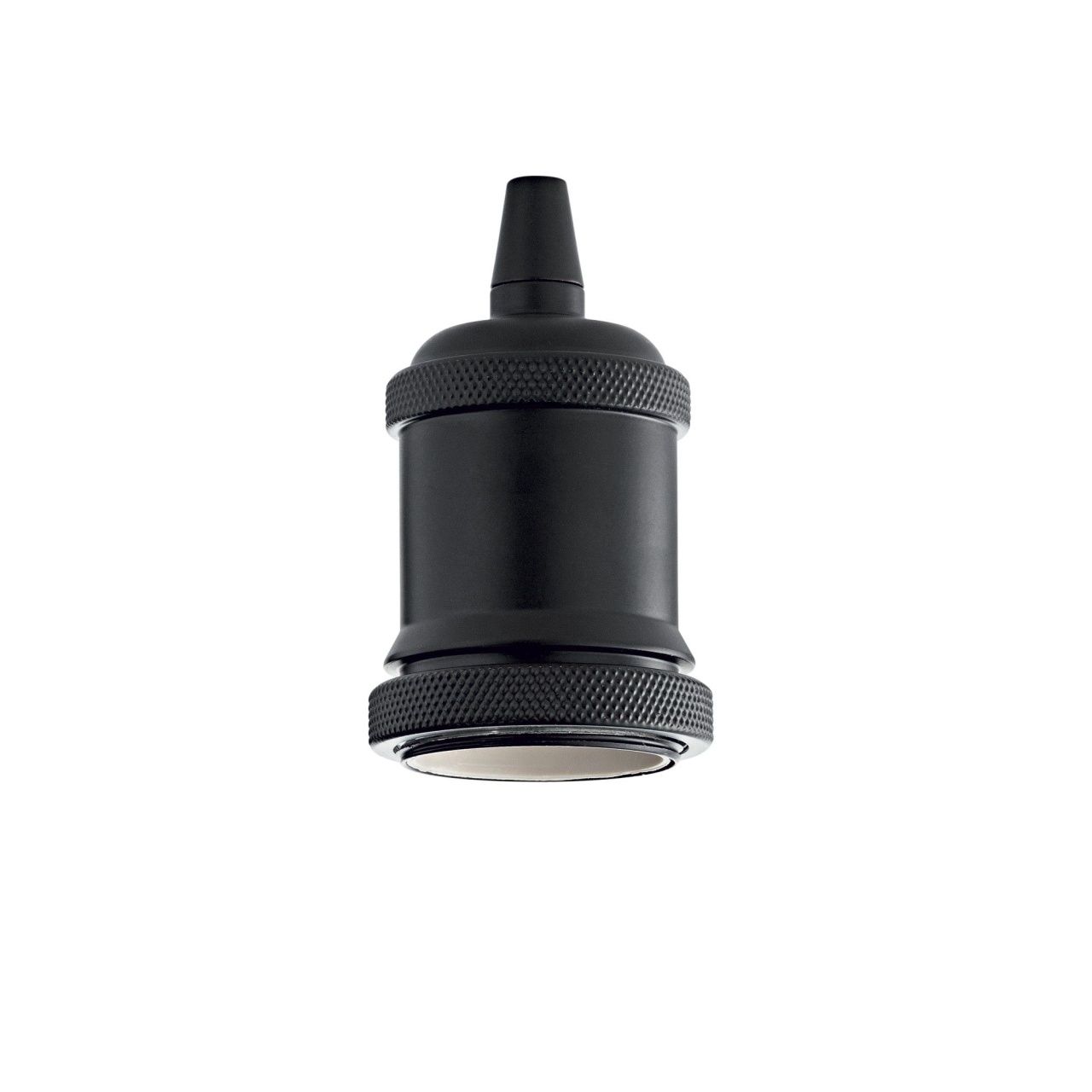 Патрон Ideal Lux PORTALAMPADA E27 GHIERA NERO 249209