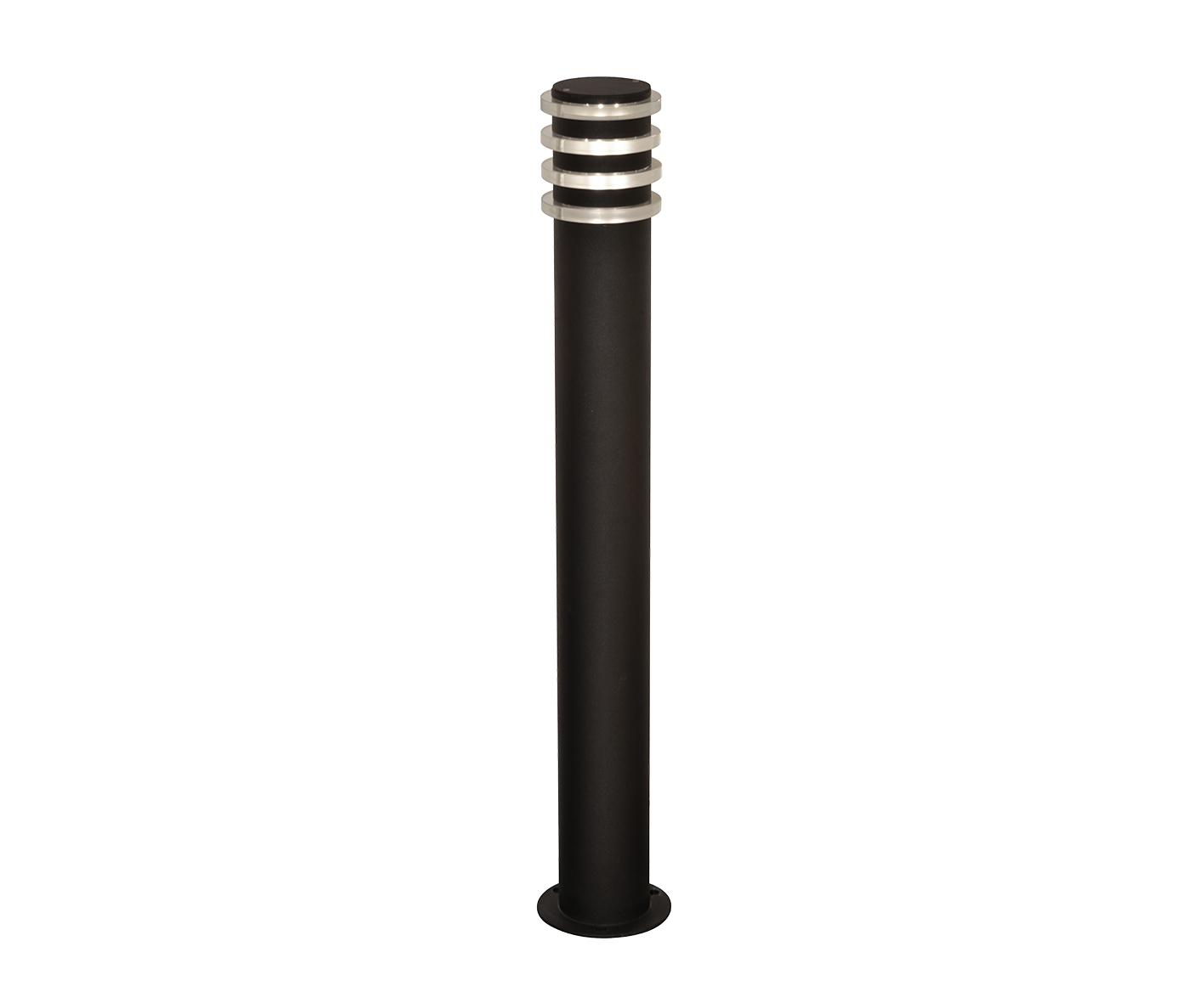 Светильник уличный Глари черный w11*11 основание d12 h80 E27 1*60w  Kink Light 09314-80F,19