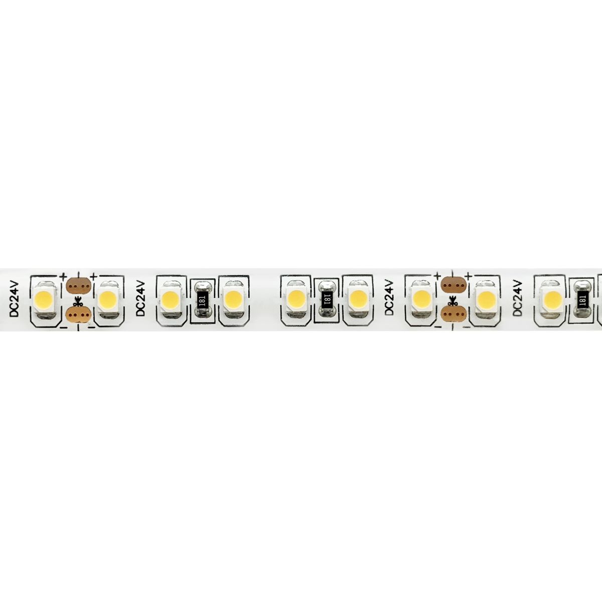 Светодиодная лента ST Luce 24В 120Вт/м 9.6Вт/м 4000K 5м IP65 ST5016.410.65