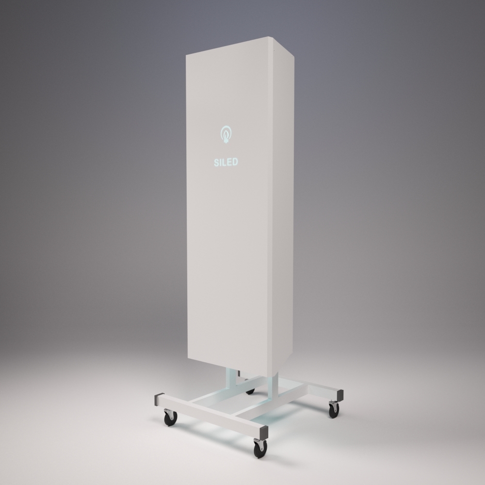 Ультрафиолетовый бактерицидный рециркулятор Siled SLD-UV-MED-450 BLACK SLD0121