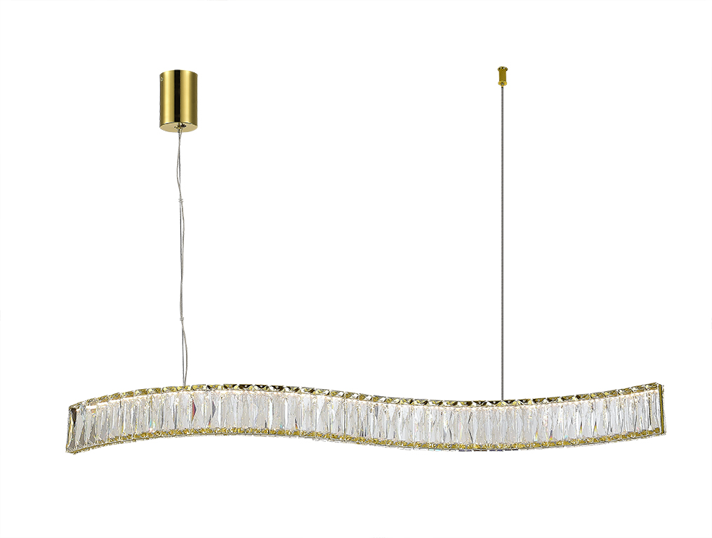 Люстра Newport CRYSTAL 8243N/90 gold