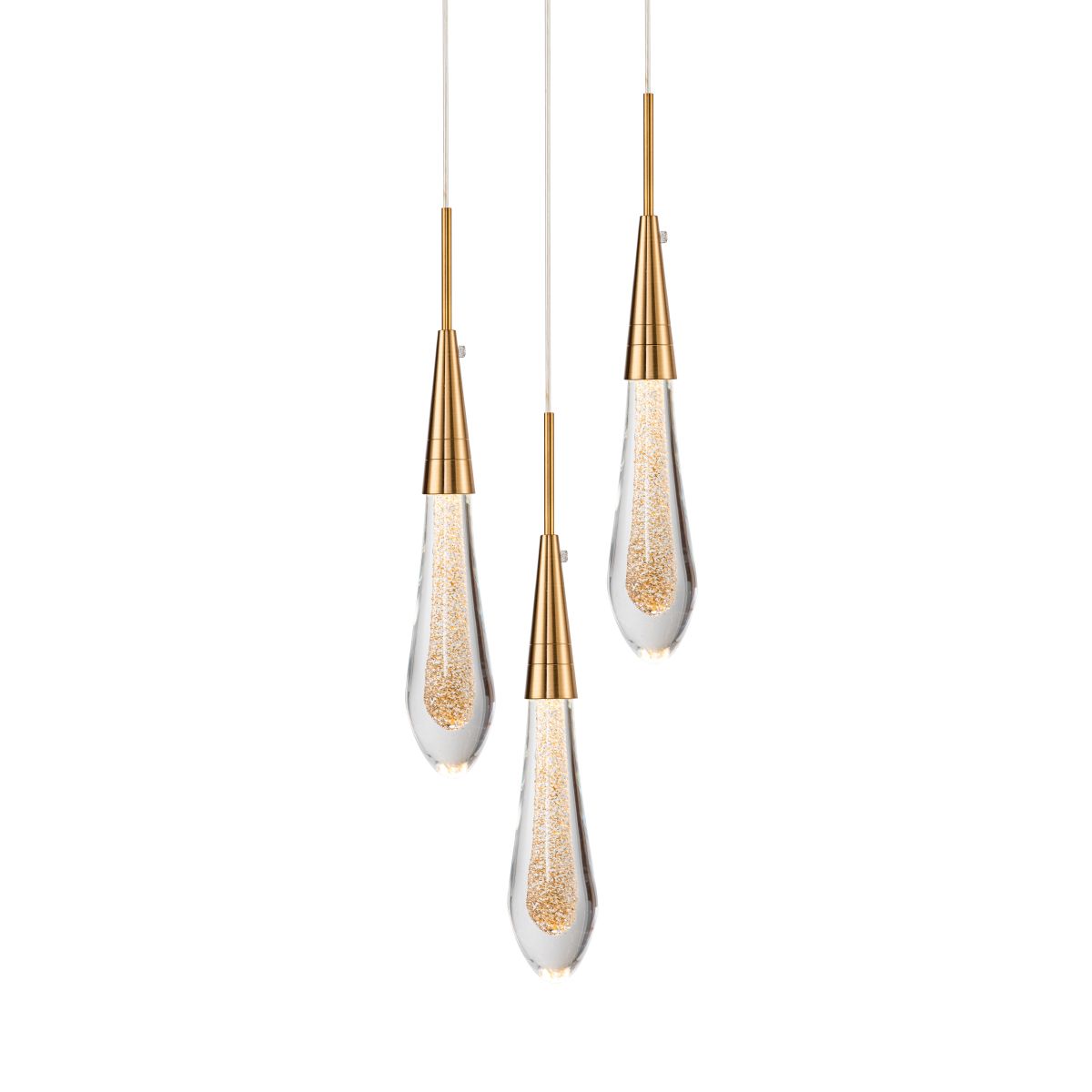 Подвесной светильник Delight Collection DZ1018P-3 brass