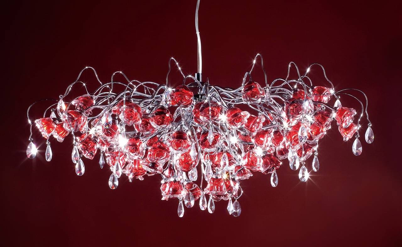 Подвесная люстра Citilux Rosa Rosso EL325P17.2