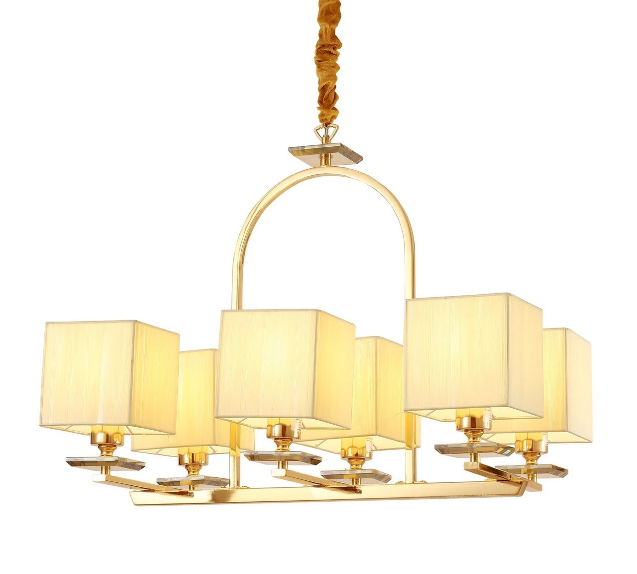 Люстра Lumina Deco Liniano LDP 17100-6 GD