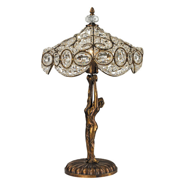 Лампа настольная N-Light 2404/1 Spanish Bronze