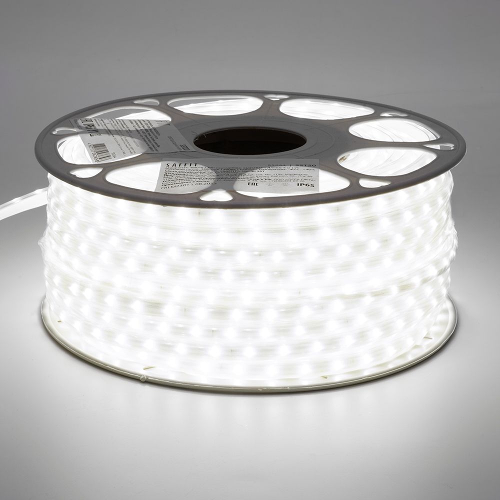 Лента светодиодная SST20 SAFFIT 60SMD(2835)/м 6Вт/м 220V 50м , 4000K, IP65