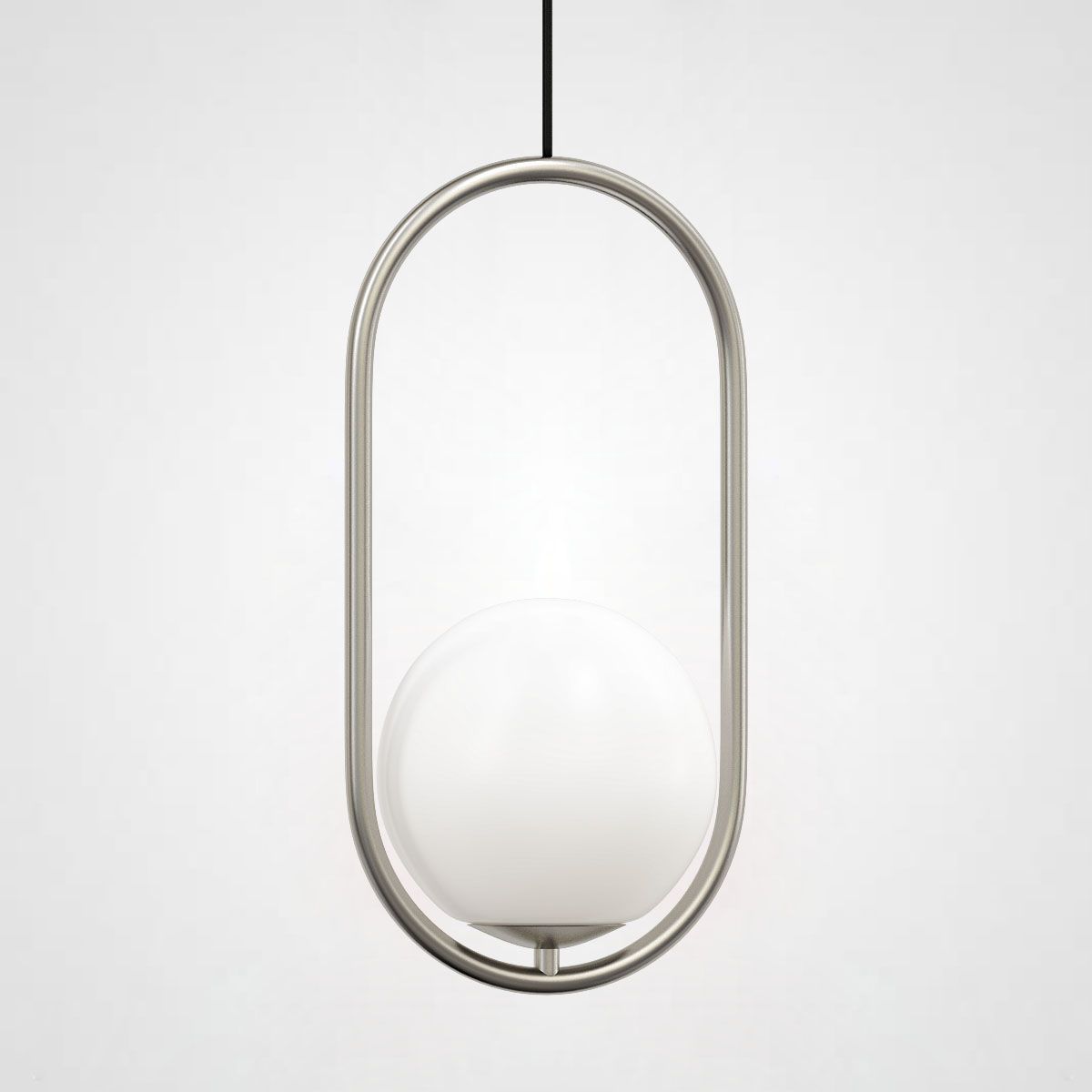 Подвесной Светильник Matthew Mccormick Hoop 40 Silver Mila Pendant 179965-22 Hoop-B01