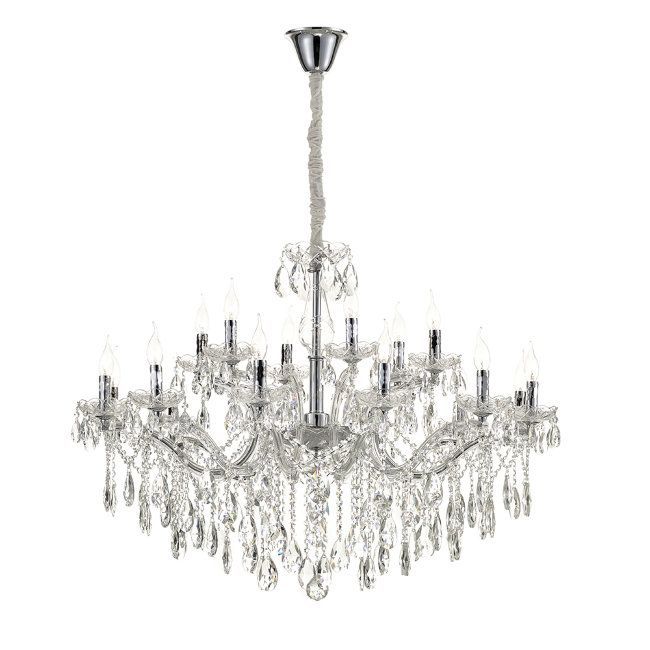 Люстра подвесная Lumien Hall Lavena LH0026/18H-CR