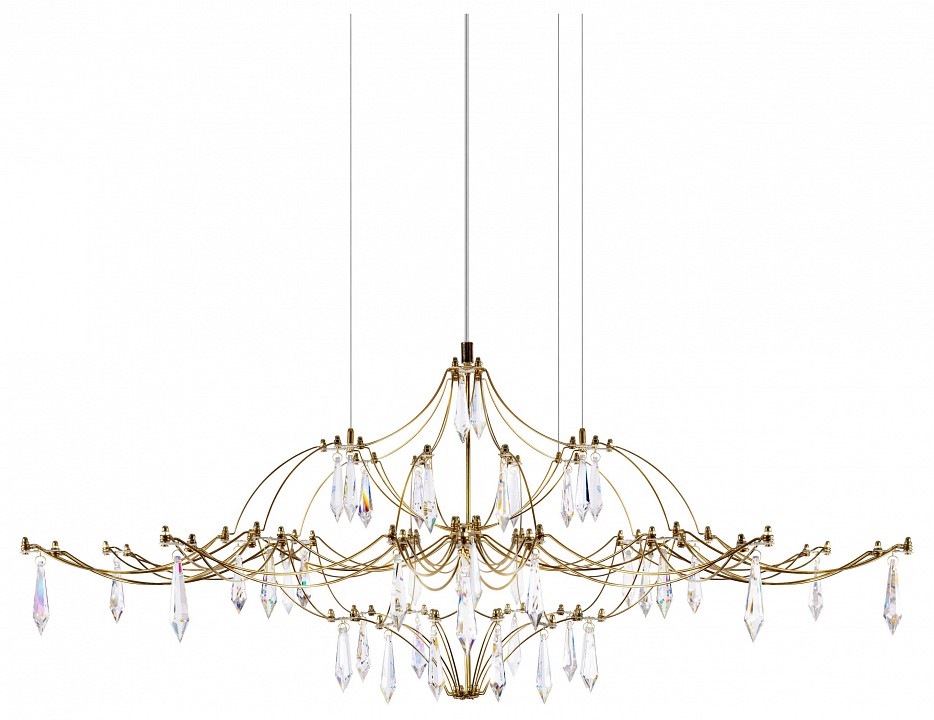 Подвесная люстра Loft it Mira 10587/1000 Gold Asfour