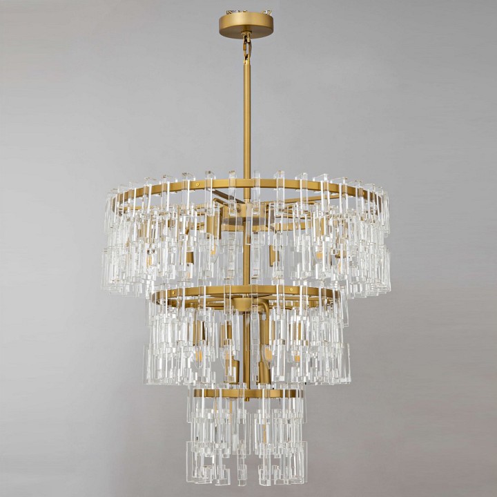 Светильник потолочный iLAMP Rockefeller 6355-750 BRASS