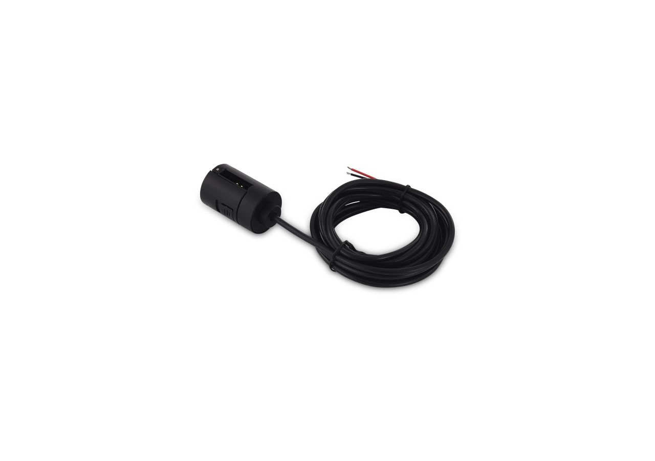 Адаптер с подводом питания с проводом Flexy, L1000мм , D30xH43 мм, черный Donolux Power Connector DL