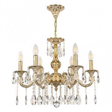 Люстра с хрустальными подвесками AL79101/6/175 A GW Bohemia Ivele Crystal
