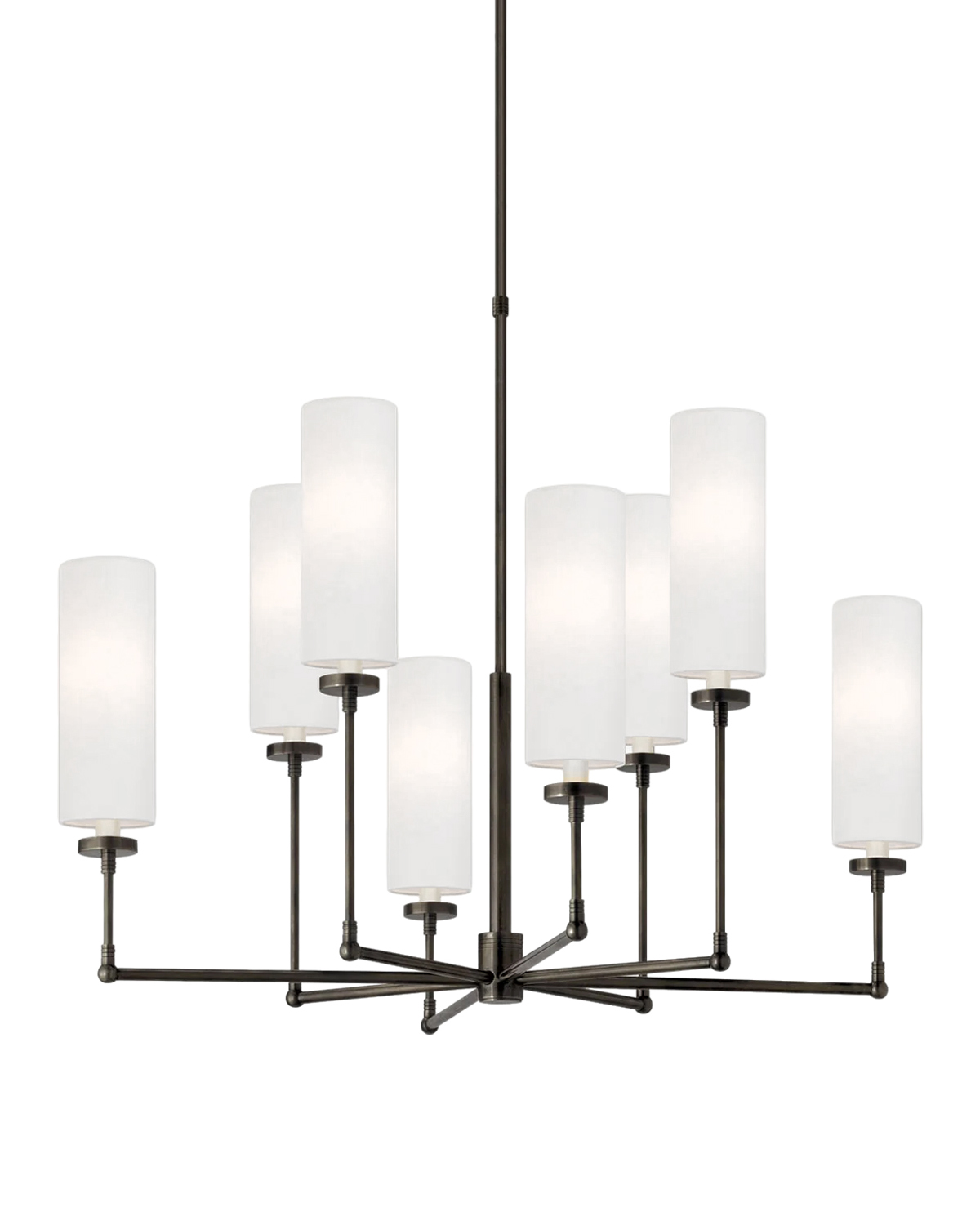 Черная люстра "Новара" LouvreHome P7702PB
