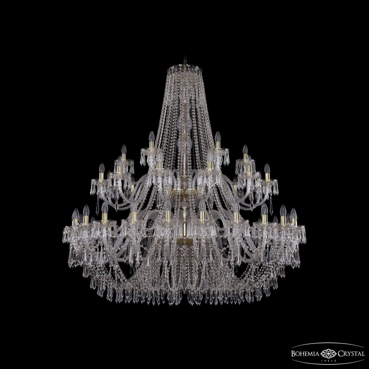 Люстра Bohemia Ivele Crystal 1403/24+12+6/530/2d G