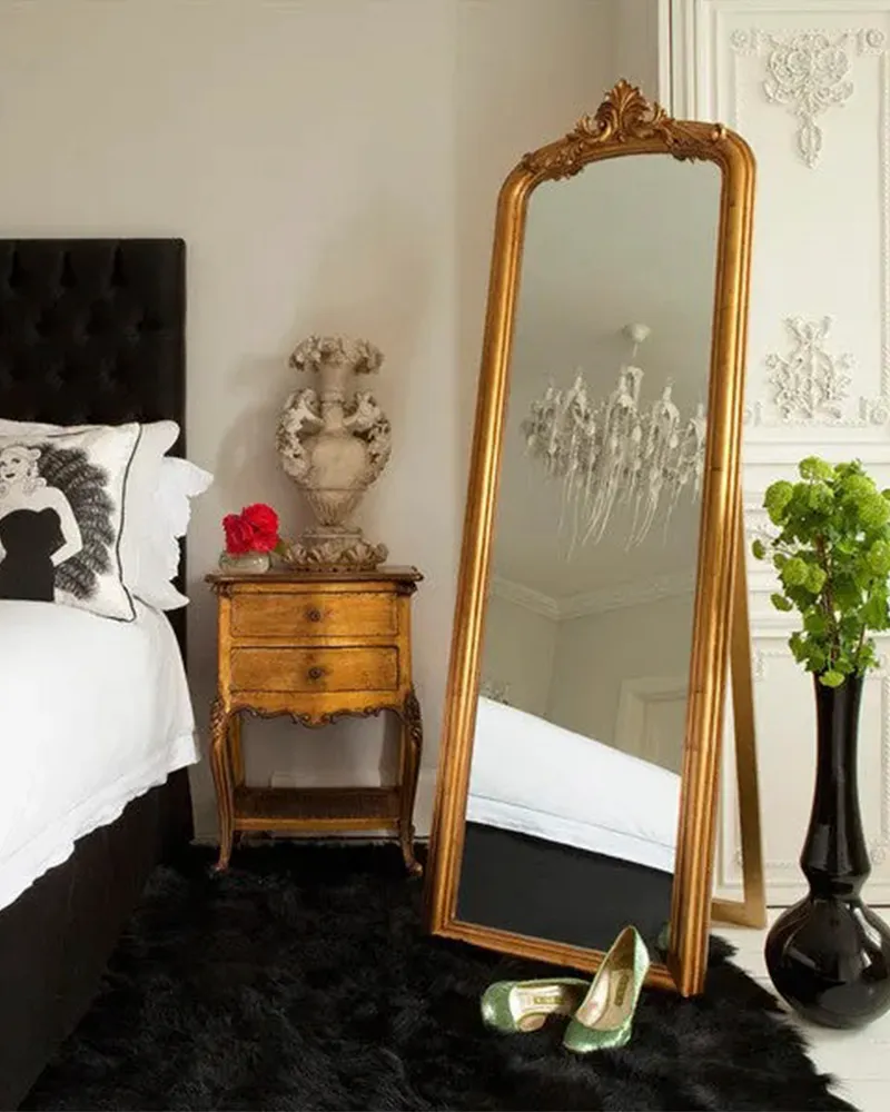 Напольное зеркало Стентон LouvreHome LHDFM617ZYH-AG
