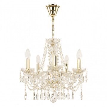 Люстра хрустальная 107/5/141 G Bohemia Ivele Crystal