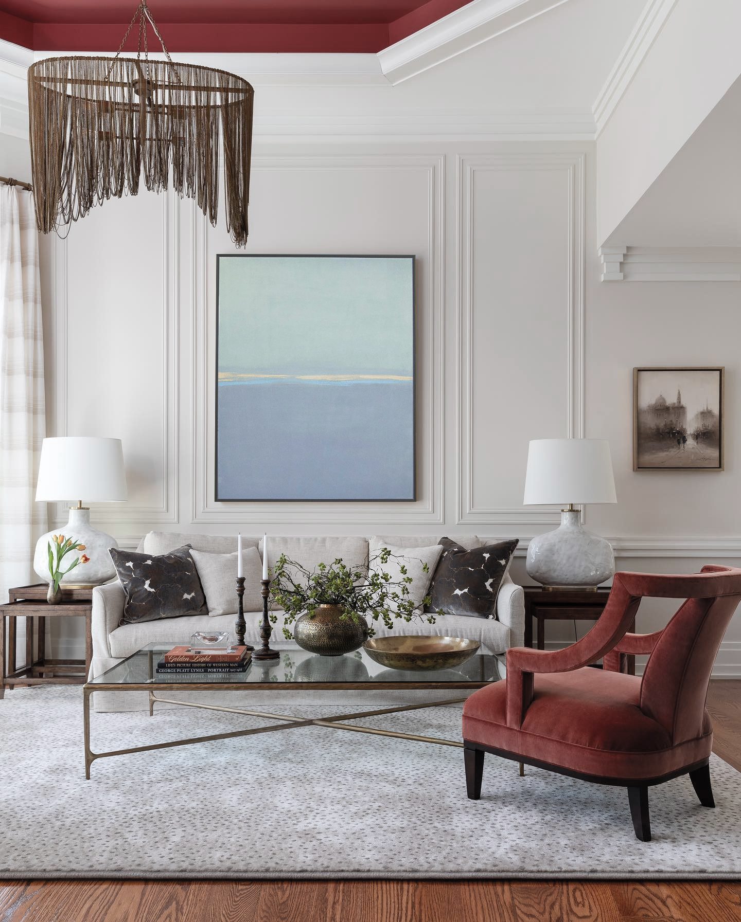 Картина "Фелисити" в черной раме LouvreHome LHDPT2677MLR - BL