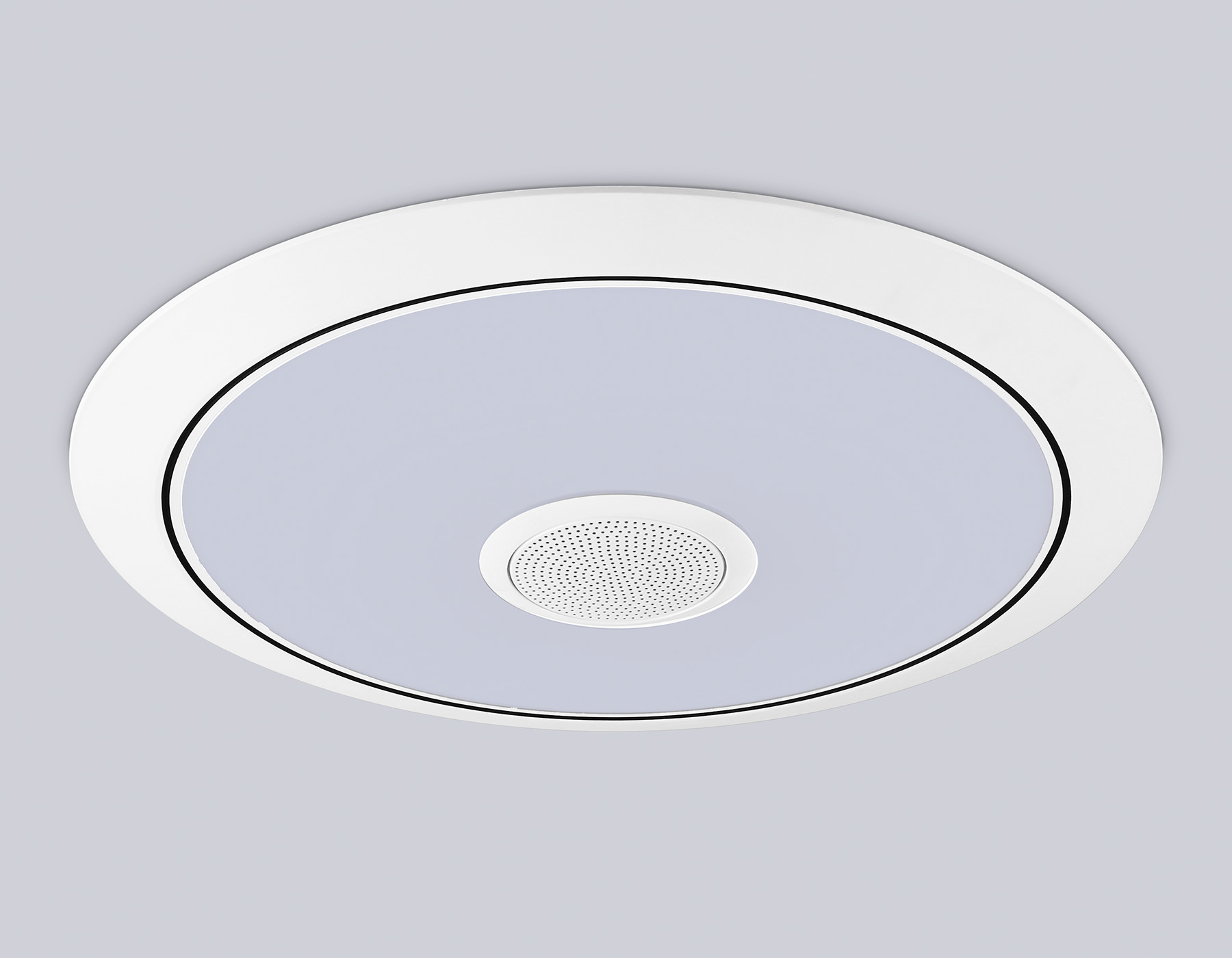 Музыкальный светодиодный светильник c подсветкой RGB Ambrella Light ORBITAL FZ720