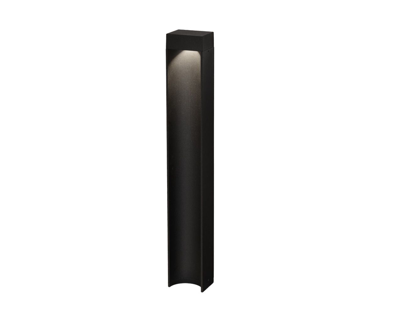 Светильник уличный Лейви черный w10,4*7,8 h60 Led 12w (3000K) Kink Light 09312-60F,19
