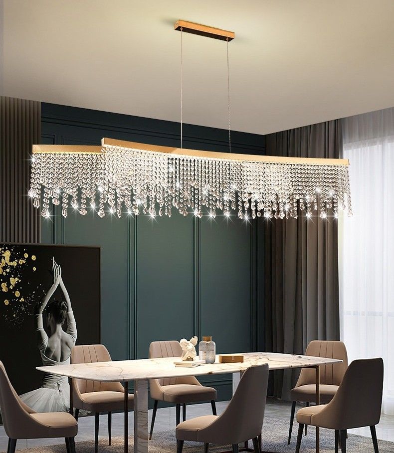 Хрустальная дизайнерская люстра от A|H lounge crystal L150 AMG007520