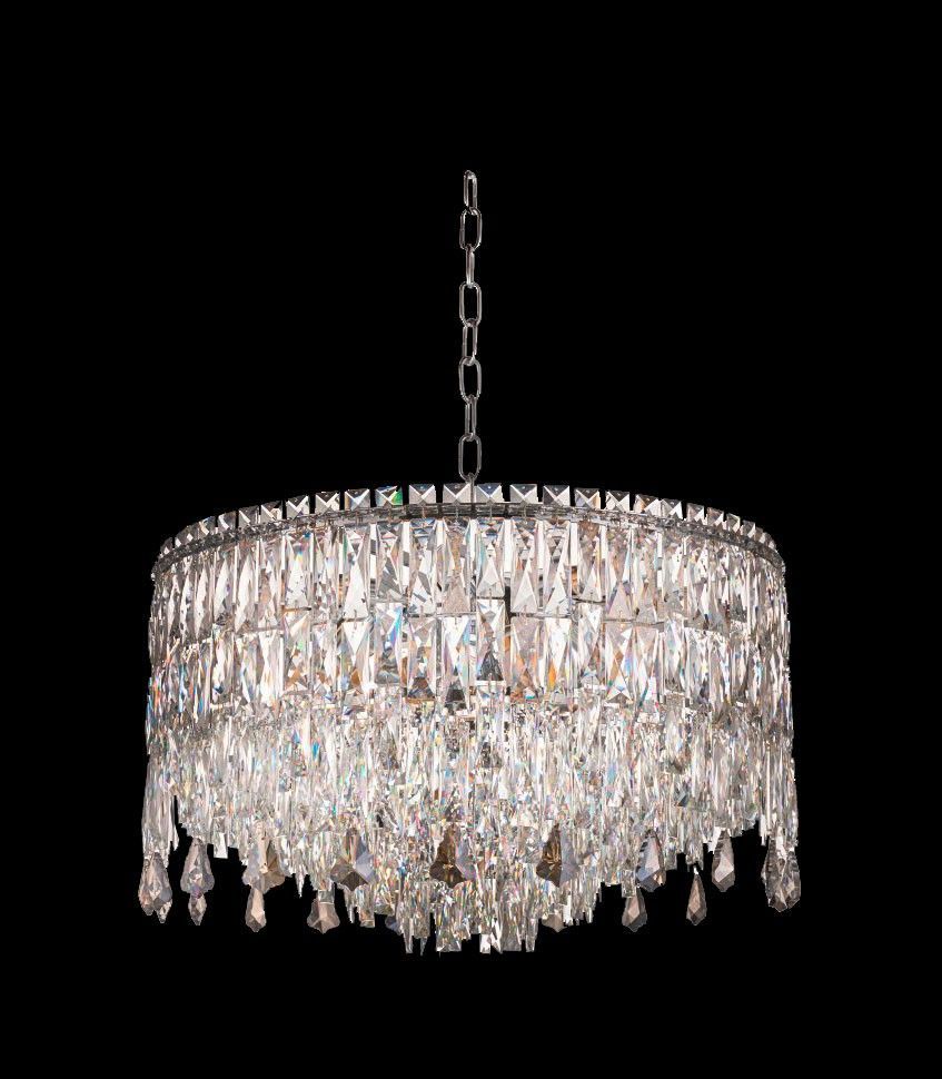 Люстра подвесная Fluorite The Empress Chrome FL1062-11P