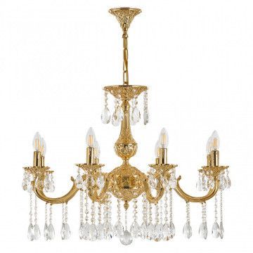 Люстра с хрустальными подвесками AL78101/8/250 A G Bohemia Ivele Crystal