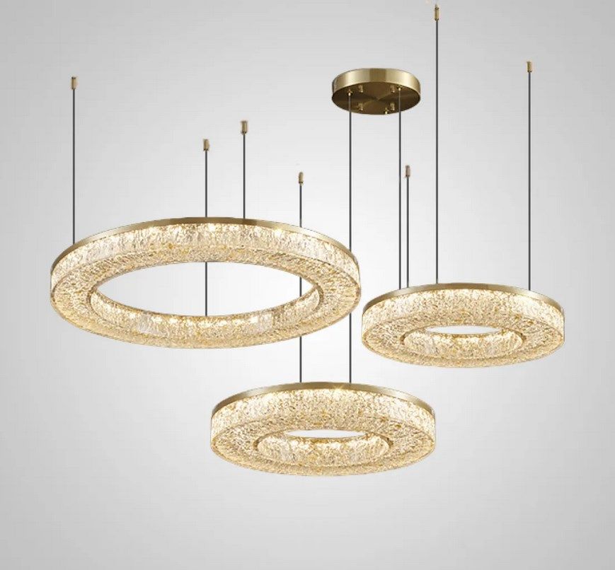 Кольцевая люстра Olagus Combo B Brass Chandelux CHDL-12069