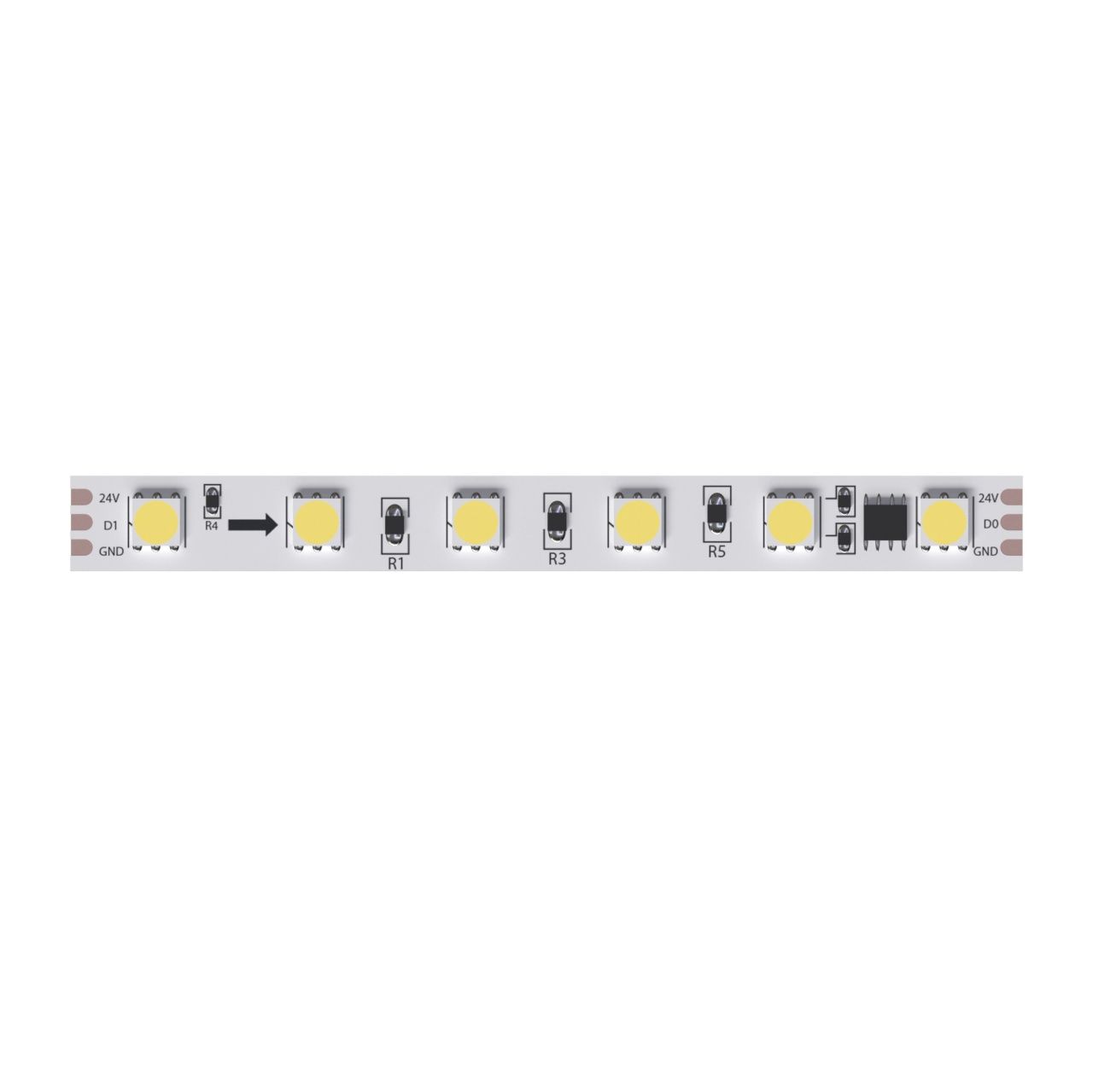 Светодиодная лента 24V 14,4W/m 4200К 5м Arte Lamp SPI A2406010-04-4K
